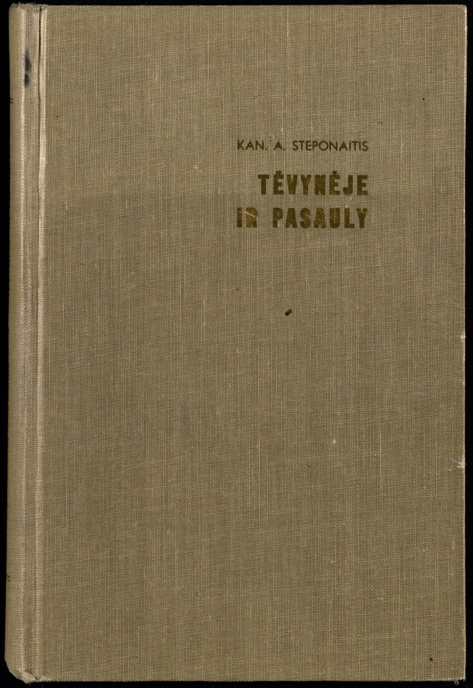Kanauninkas A. Steponaitis atsiminimų ir apybraižų knygoje „Tėvynėje ir pasauly“ (Brooklyn, New York, 1962, p. 93–101) aprašė lietuvių veiklą Šveicarijoje Pirmojo pasaulinio karo metais, skyrė dėmesio ten įvykusioms lietuvių konferencijoms