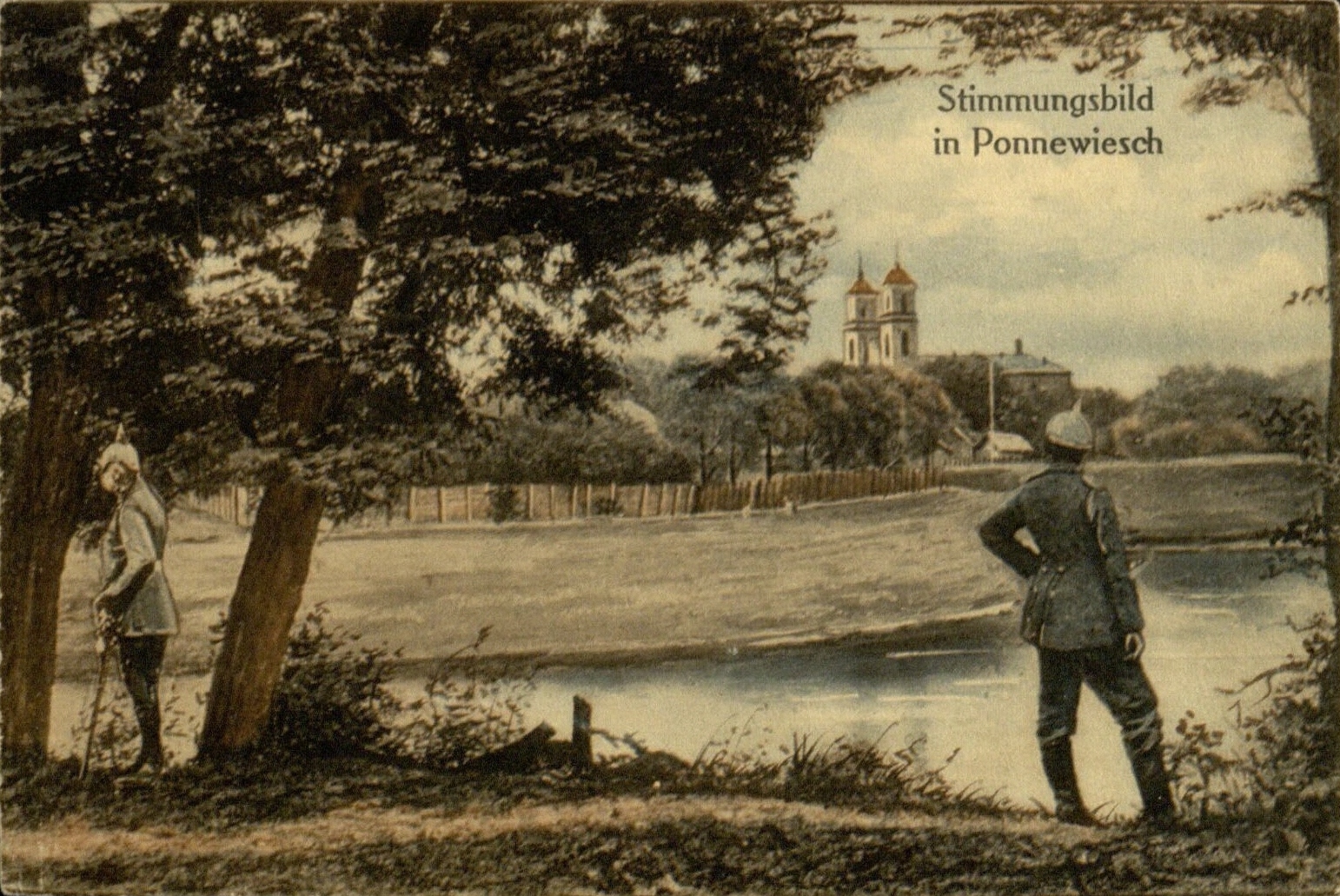 Panevėžys. Atvirukas, išleistas Berlyne. [1915–1918]