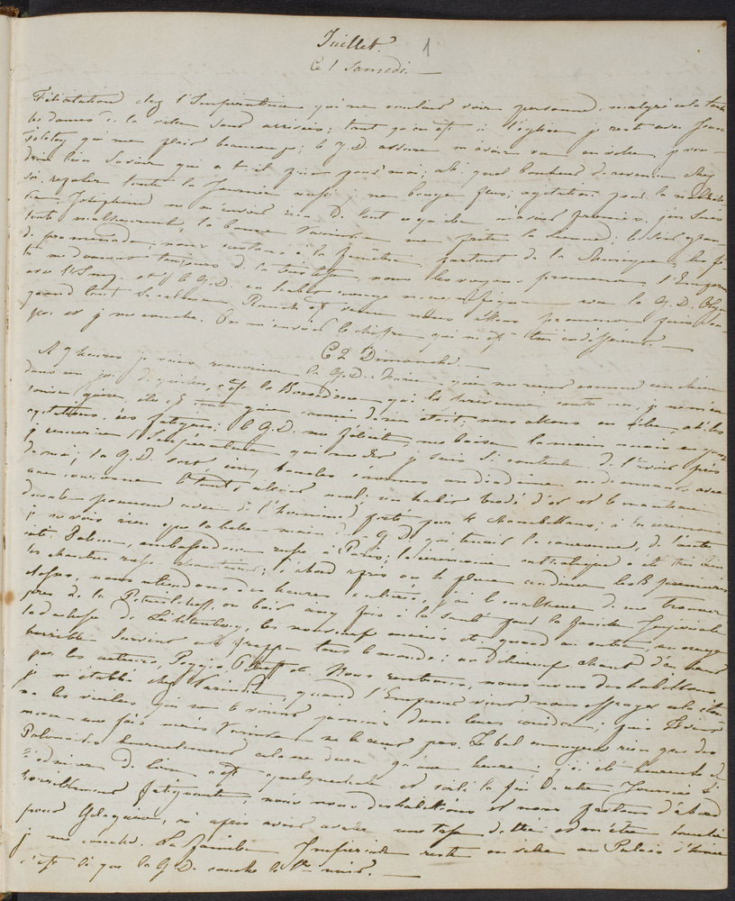 Olgos Kalinauskytės-Oginskienės dienoraštis 1839–1840