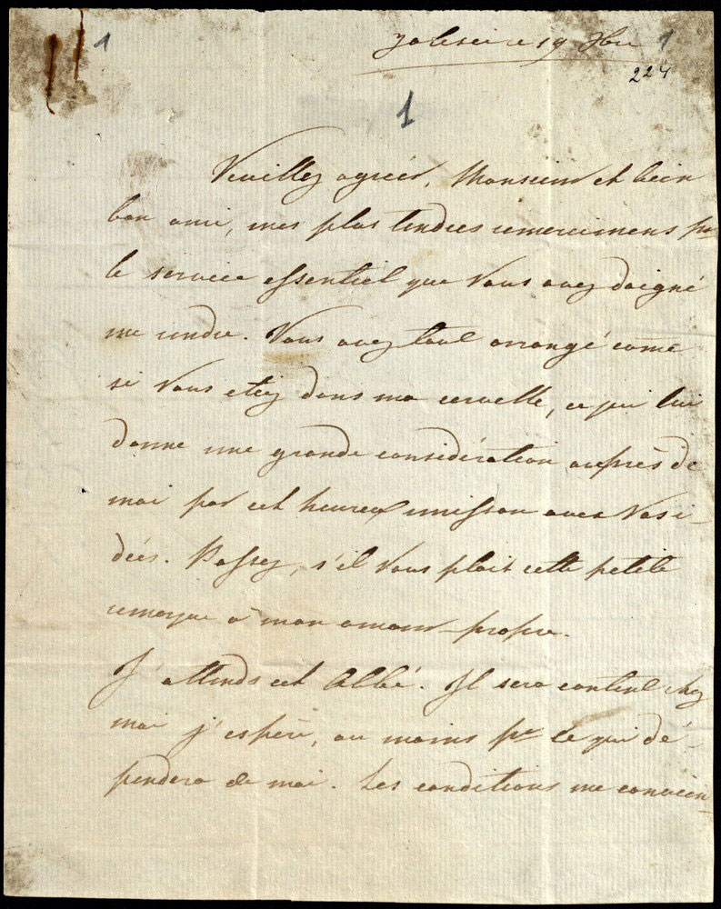Marijos de Neri Oginskienės laiškai Jonui Sniadeckiui
