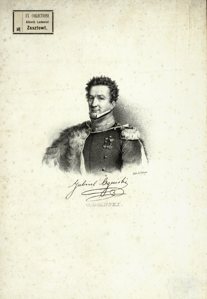 Gabrieliaus Oginskio (1784–1842) portretas