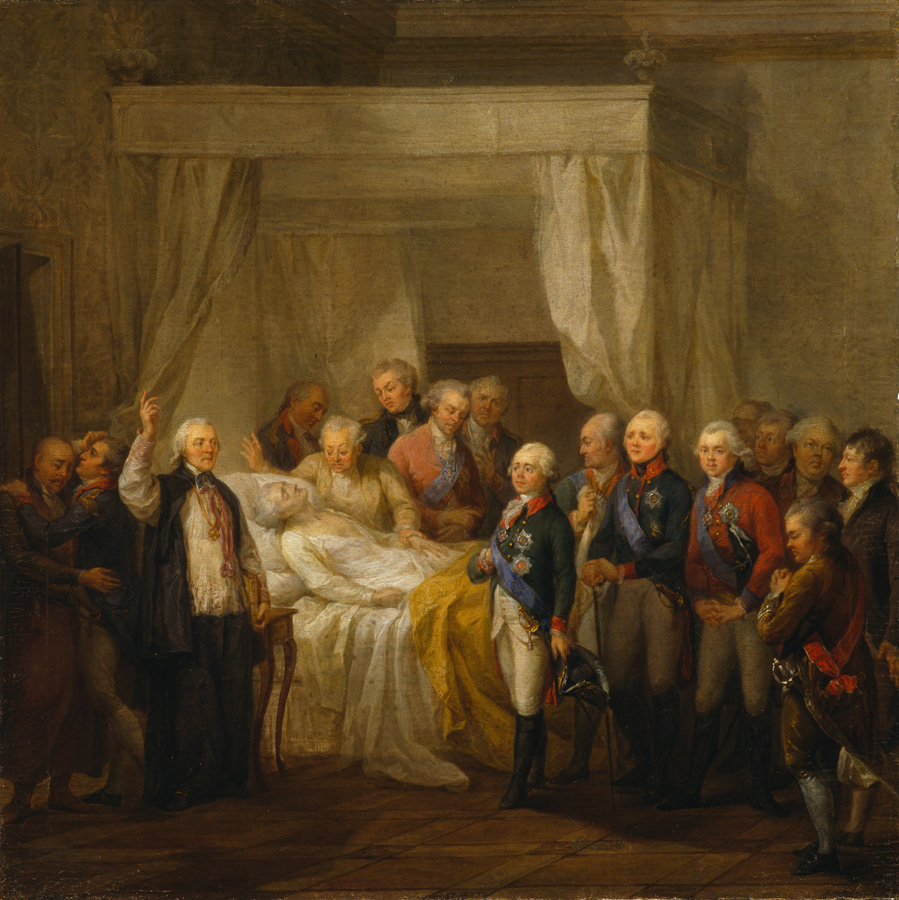 Karaliaus Stanislovo Augusto Poniatovskio mirtis (1732–1798)