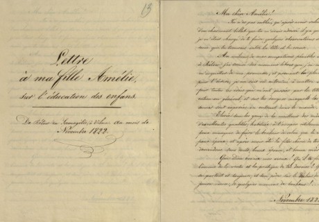 Mykolo Kleopo Oginskio laiškai dukrai Amelijai Oginskytei